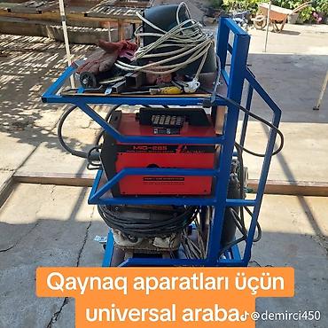 kabel kəsən: Qaynaq aparatları üçün universal araba - Metal konstruksiyadan — 1