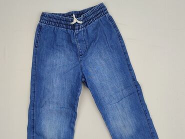 descente kurtki: Jeans, H&M, 8 years, 128, condition - Very good