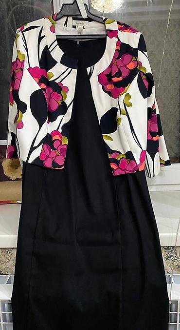 Жеке буюмдар: Комплект женской одежды Dressbarn: черное платье-футляр + укороченный — 1