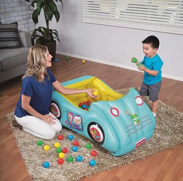 Ostale dečije stvari: Cena 4150 din Auto Fisher Price Bestway na naduvavanje 119 x 79 x 51 — 1