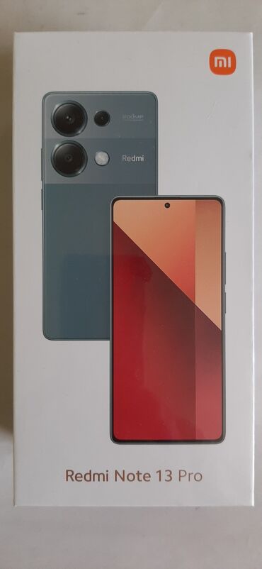 3д очки для телефона: Redmi, Redmi Note 13 Pro, Жаңы, 512 ГБ, түсү - Кара, 2 SIM