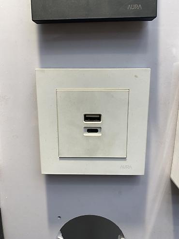 Розетка, С USB, Встроенные