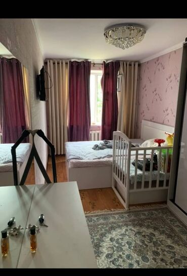 квартира берилет мкр кок жар: 2 бөлмө, 48 кв. м, 105-серия, 3 кабат, Косметикалык ремонт