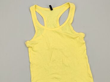żółty t shirty damskie: T-shirt, SinSay, 2XS, stan - Bardzo dobry