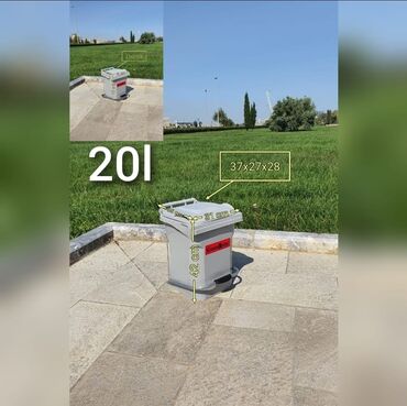 Tullantı qabları: Zibil qabi goodbin 1100 lt( kocurme var ) tullanti qabi Hem tekerli — 14
