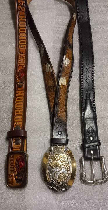 Ремни и пояса: Ремень, Другой бренд, Материал: Натуральная кожа, Мужские, Б/у — 1