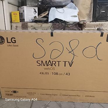 smart tv: LG 43LJ550V Smart TV – 108 sm / 43” замена экрана Xüsusiyyətlər: - — 1