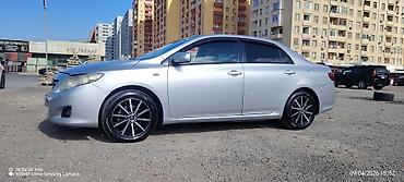 şüşə: Toyota Corolla sedan - Kuzov: gümüşü rəng, 4 qapı - Nömrə: 77-HF-471 — 10