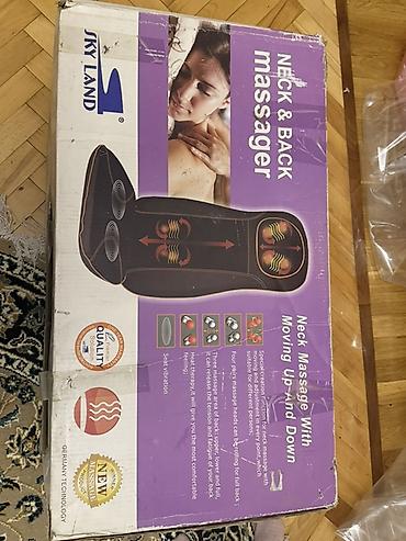 masaj ucun: Sky Land Neck & Back Massager – boyun və bel üçün masaj oturacağı — 1