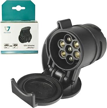 Prikolice: Erich Jaeger 12V adapter „Shorty” – pretvarač 13‑pinski na 7‑pinski za — 1