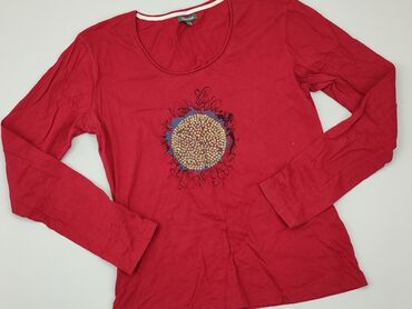 czerwona satynowe bluzki: Bluzka Damska, Street One, XL, stan - Dobry