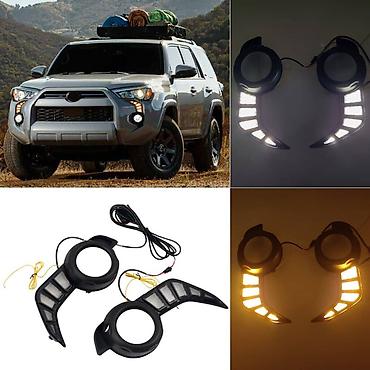4runner: На Toyota 4runner 285 кузов Светодиодные ДХО/поворотники для переднего — 1
