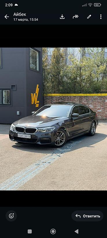 бмв 520d: BMW 5 series: 2019 г., 2 л, Автомат, Дизель, Седан — 3