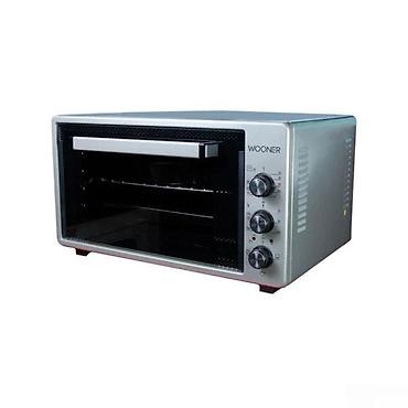 Mini soba "Wooner MF46FL1C EM İnox 50 LT" ✅ Brend: Wooner ✅ Rəng: Inox