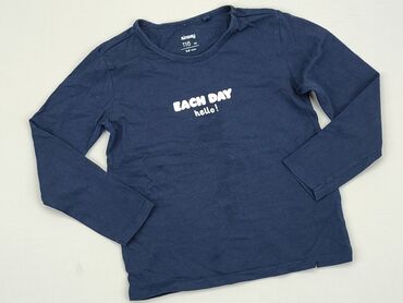 niebieska bluzka hiszpanka: Bluzka, SinSay, 5-6 lat, 110-116 cm, stan - Dobry