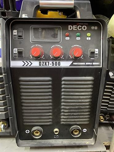 Сварочный инвертор DECO DZX7-500 (Professional Double Module) - Тип at lalafo.kg Сварочный инвертор DECO DZX7-500 (Professional Double Module) - Тип