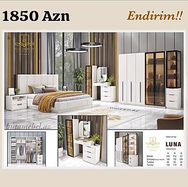 Yataq otağı dəstləri: İkinəfərlik çarpayı, Dolab, Tumba, Termo, Yeni -da lalafo.az — 50 Yataq otağı dəstləri: İkinəfərlik çarpayı, Dolab, Tumba, Termo, Yeni — 50
