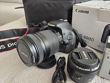 фотопарат canon: Продам Canon EOS 600d В комплекте: 1. Объектив 18-135мм 2. Объектив — 1