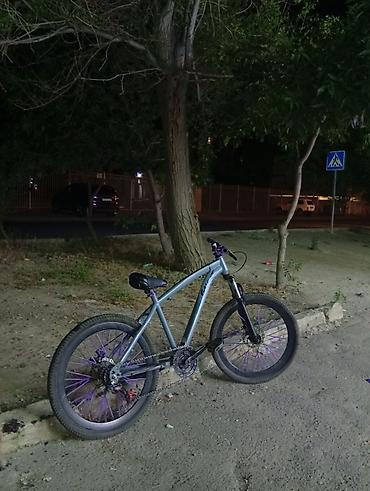 velosiped teker: Velosipedin raması-26 təkərlərinin ölçüsü 24-lükdü. hassns rəngli — 5