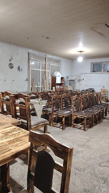 Sifarişlə bağ üçün masa və oturacaq dəstləri: Sifarişlə hazırlayırıq — 12