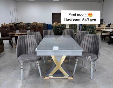 Çarpayılar: Qonaq otağı üçün, Yeni, 6 stul