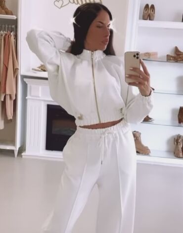 Ostale jakne, kaputi, prsluci: Jakna savršen model, glatki fini pamuk elastin vel S M UVOZ Pariz Ima — 5