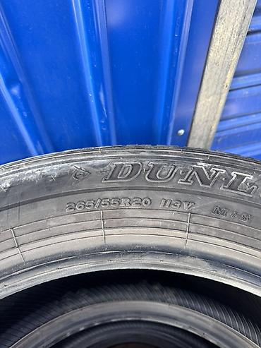 шины 265 55 r20: Шины 265 / 55 / R 20, Всесезонная, Б/у, Комплект, Внедорожные (АТ/МТ), Япония, DUNLOP — 3