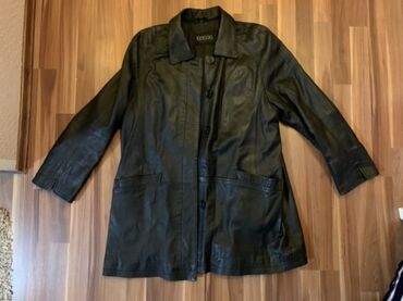 pinko kozna jakna: XL (EU 42), 2XL (EU 44), Jednobojni