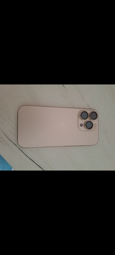б у ноутбук i5: IPhone 16 Pro, 256 ГБ, Desert Titanium, Заряддоочу түзүлүш, Кабель, Куту, 100 %