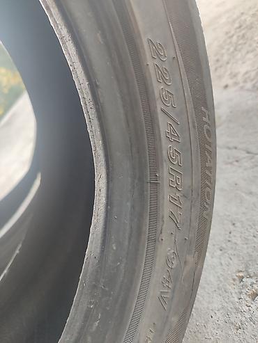 Шины: Продаю пару все сезонка 225/45 r17 — 2