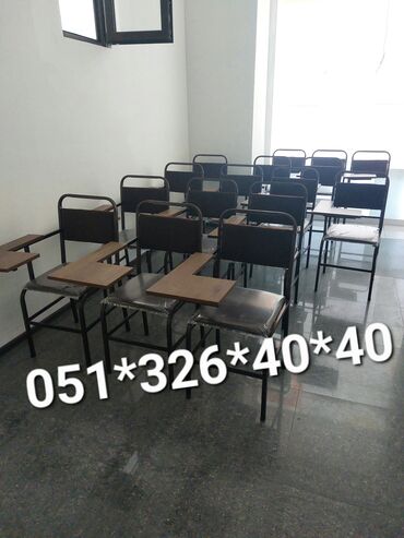 Masa və oturacaq dəstləri: Qonaq otağı üçün, Yeni, Dördbucaq masa, 4 stul — 30