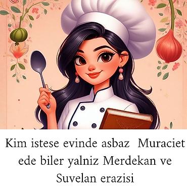 yemək sifarişi: Ev üçün aşpaz xidməti - Xidmət növü: Evdə bişirmə və menyu — 1