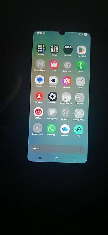 Samsung Galaxy A06, 64 GB, rəng - Yaşıl, Zəmanət, Sensor, Barmaq izi