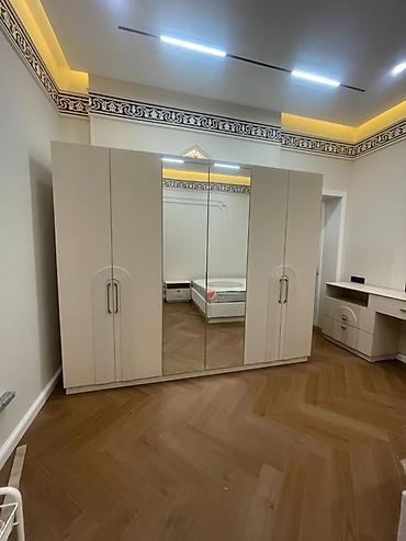 амино: Спальный гарнитур, Новый, Двуспальная кровать, Трюмо, Тумба, В рассрочку, МДФ, Бесплатная доставка, цвет - Бежевый — 3