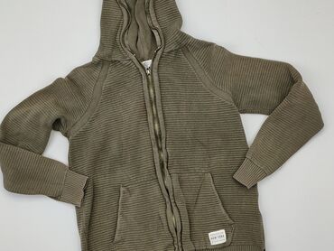 koszula khaki: Sweterek, H&M, 14 lat, 164-170 cm, stan - Dobry