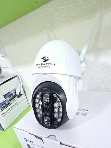 gizli kameralarin qiymeti: Simsiz Wifi ptz kamera 360° 3mp/2K Çöl səraiti ücün matorlu kamera