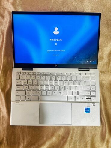 ноутбук планшет 2 в 1: Ноутбук, HP, 8 ГБ ОЭТ, Intel Core i5, 14 ", Колдонулган, Жумуш, окуу үчүн, эс тутум SSD