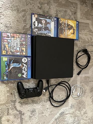 ps4 vr: Игровая консоль PlayStation 4 Slim (черная) с комплектом игр и — 2