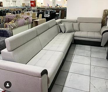 sofa: Угловой диван, C подушками — 1