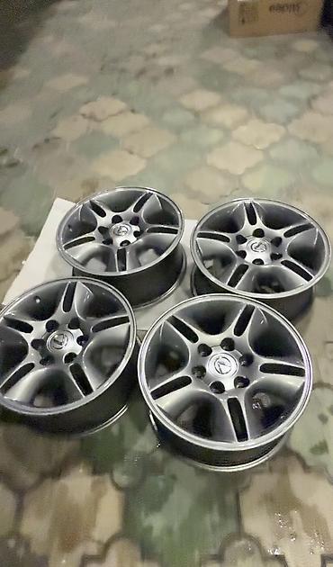 Диски: Литые Диски R 17 Lexus, Комплект, отверстий - 6, Б/у — 5