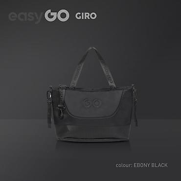 rider papuce: EUROCART Easy Go Giro 2u1 kolica za bebe – Ebony Black SKU — 7