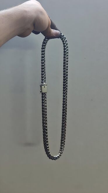 Серебряные цепочки: Цепь "Мегапитон" Серебро 925 проба Вес 75 Грамм Длина 55 см Ширина 9.5 — 13