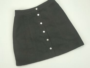 oliwkowe chinosy damskie: Skirt, S (EU 36), condition - Good