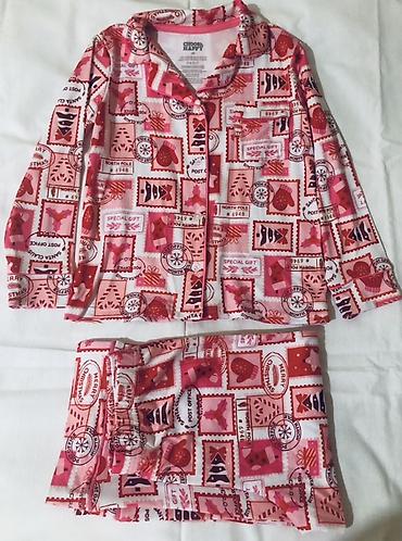 Ev geyimləri, pijamalar: Uşaq pijama dəsti - Model: Choosy Happy markalı iki hissəli pijama - — 2
