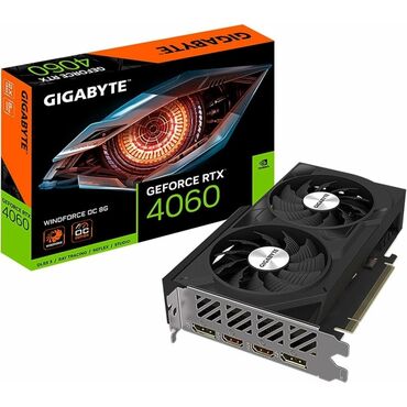 Videokartlar: Videokart Gigabyte GeForce RTX 4060, 8 GB, Yeni