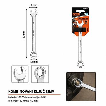 KMT Kombinovani ključ 12 mm (SKU: 9363757) - Tip: kombinovani ključ –