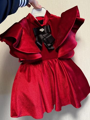 don formalari toy ucun: Детское платье цвет - Красный