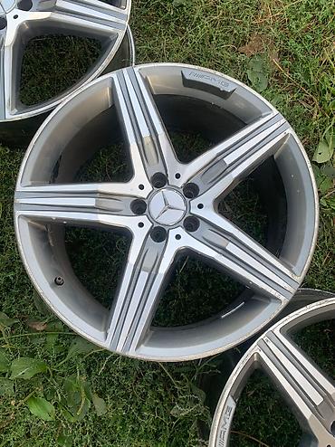 Диски: Литые Диски R 20 AMG, Комплект, отверстий - 5, Б/у — 5