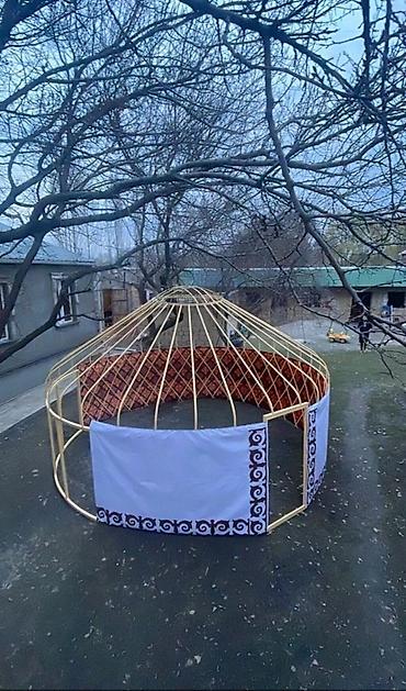 Продажа юрт: Продажа юрты, Каркас Металлический, 40 баш, Диаметр: 5 метров — 6