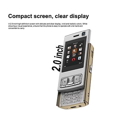 telfon sade: Kateqoriya: Telefonlar Brend: Servo Model: N95 Pro Gold Təsvir: - — 1